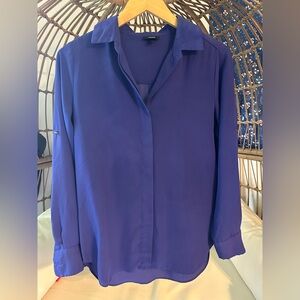 Massimo Dutti Royal Blue Blouse